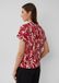 s.Oliver T-Shirt Vrouwen 38 Klaproosrood Jersey V-hals Korte mouw