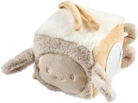 Nattou Lapidou Zachte Activiteiten Kubus - 18 cm - Beige
