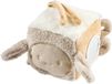 Nattou Lapidou Zachte Activiteiten Kubus - 18 cm - Beige