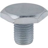 KS Tools 430.0015 Olieaftapschroef, buiten6kant 21 mm, M10x1,25x13 mm, verpakking van 1 stuks