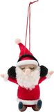 Weihnachtswunderland Dekofigur 'Rock 'n' Roll Santa'