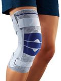 Bauerfeind GenuTrain S Pro Kniebrace - Instelbare Scharnieren - Kniebandage - Knie Support - Maat M - Zwart