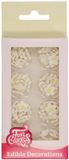 FunCakes Suikerdecoraties Witte Bloesem - 64 Stuks