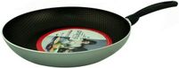 CM Koekenpan/hapjespan - Alle warmtebronnen geschikt - anti-aanbaklaag - zilver - dia 32 cm