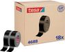 tesa tesaband 4688 Standard 04688-00000-00 Ruban textile Noir (L x l) 50 m x 50 mm 18 pièce(s)
