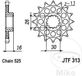 JT Sprockets JTf313.16 16T stalen voortandwiel