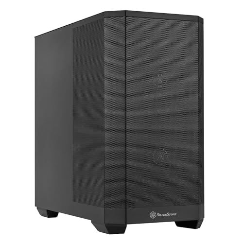 SilverStone Technology SETA H2M compatibel met moederborden met naar achteren gerichte aansluiting, SST-SEH2M-B