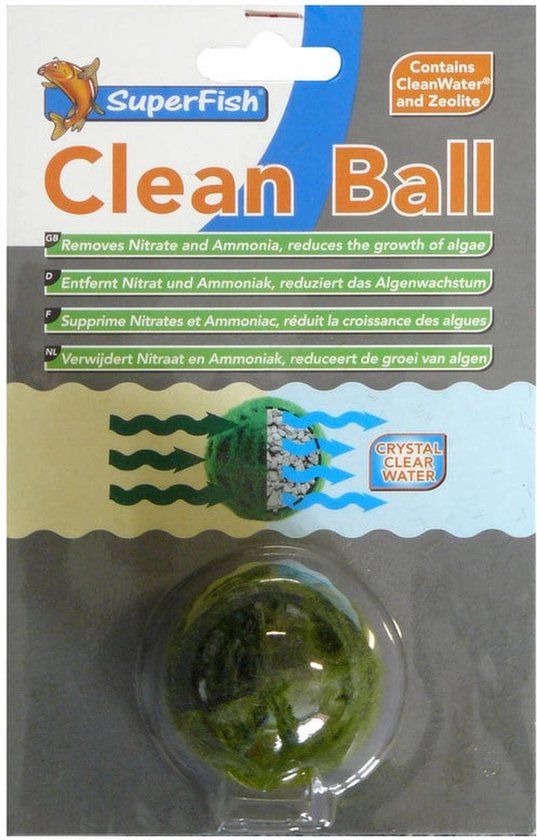 SuperFish Clean Ball - Algenmagneet - Algenremming