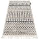 Rugsx - Tapis Berber Agadir G0522 Crème Et Gris Franges Berbère Marocain Shaggy Beige 140x190 cm