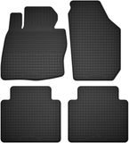 Wielganizator BasicProtect Serie Rubberen Autovloermatten Zwart Voor en achter Honda Jazz III Hatchback 2008-2011