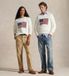 Polo Ralph Lauren Unisex. 710718281009 Das kultige Trikot mit weißer Flagge (M), Lässig, Baumwolle