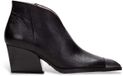 Hispanitas HI243596 Bottines en cuir à bout rond noir