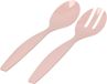 Plasticforte Sla bestek - couvert setje - roze - kunststof - 29 cm