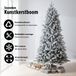 Black Box Trees Snowdon Kunst Kerstboom met Sneeuw - Kunstkerstboom H155 x Ø102 cm - Groen Frosted