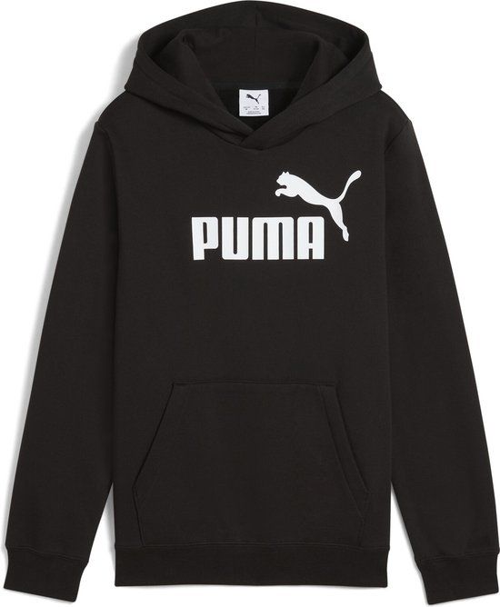 PUMA ESS No. 1 Logo Hoodie FL B Unisex Trui - Puma Black