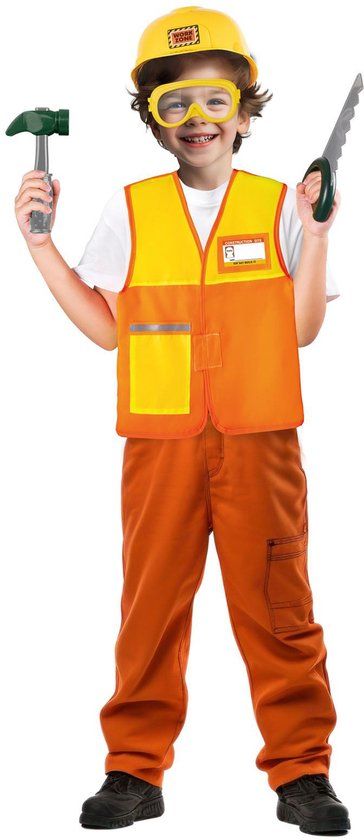 KiddyGo Bouw verkleedset met accessoires