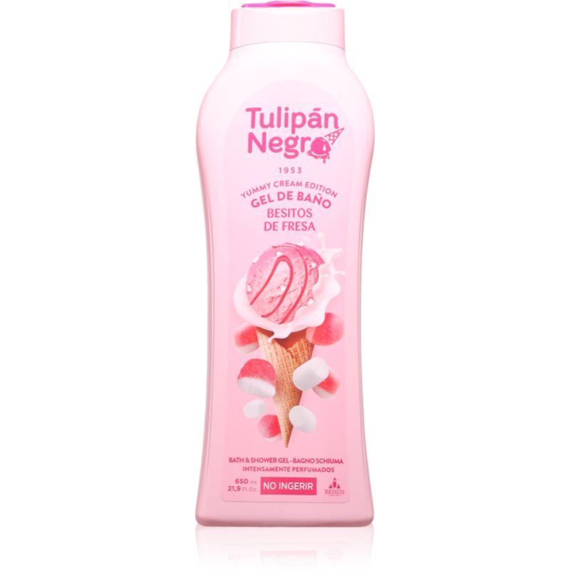 Tulipán Negro TULIPÁN Strawberry Bath Gel 650ml