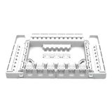 WAGO Verbindingsdoos voor mantel- en installatiekabels, 4 mm², wit