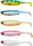 Savage Gear Craft Shad Dark Water Mix rubbervissen, 10 cm, 5 stuks