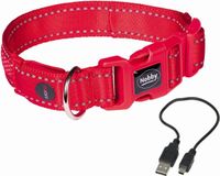 Nobby halsband flash mesh rood 45-53cm