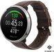 Strap-it Polar Unite bracelet en cuir - marron foncé