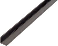 GAH-Alberts Alberts hoekprofiel | kunststof, zwart | 1000 x 25 x 25 mm | set van 12