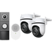 TP-Link Tapo C520WS Duo Pack + D235 Smart Battery & Wired Doorbell