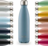 Blumtal Thermosfles - Dubbelwandig - 750ml - Grijs Blauw