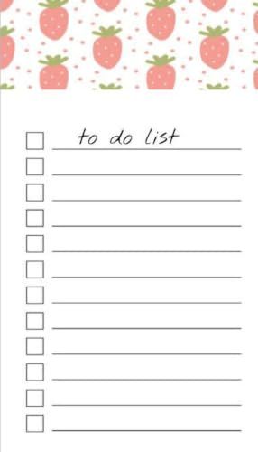 To Get List Done To Do List Notepad