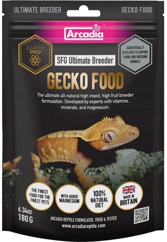 Arcadia Ultimate Breeder gekkovoer poeder 80 | 180 gram