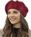 Vivisence Dames Baret - Wijnrood