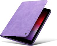 Casemania Hoes Geschikt voor Apple iPad Air 1 - 9.7 inch (2013) Bright Lila - Book Cover