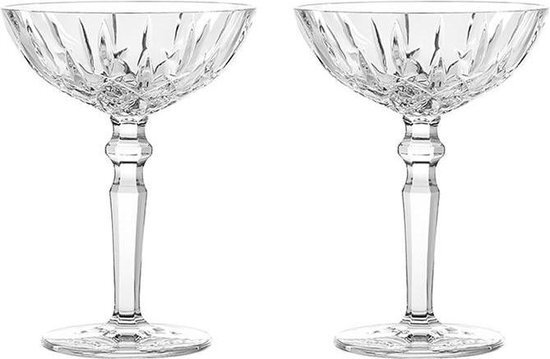 Spiegelau & Nachtmann 2-delige set cocktailglazen, kristalglas, 180 ml, Noblesse, 100831