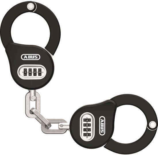 Abus 10 Bk Kettingslot Zilver