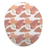 Bonamaison, Ergonomische muismat met polssteun, digitaal bedrukte muismat tegen schede problemen, antislip onderkant, voor kantoor en thuis, afmetingen: 20 x 23 cm
