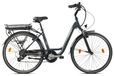 LLobe City E-Bike 28" County anthrazit 7 Gang Shimano Altus Kettenschaltung Heckmotor 250 W