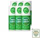 Happy Earth 6 x Deodorant Roll-On Cucumber Matcha - 100% Natuurlijk - 75 ml
