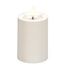 Konstsmide LED Kaars Wit 7x10cm IP44 Op Batterij met Timer