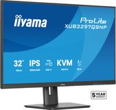 iiyama ProLite XUB3297QSNP-B1 - 32 inch - QHD - IPS - USB-Hub (4x) - Verstelbaar - USB-C Dock - KVM-switch