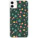 Liberty Bedrukt siliconen hoesje compatibel met iPhone 11 monstera