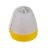 Windhager Wespenval, wespenval, wespenvanger, insectenval, vliegenval, wespenbescherming om op te hangen, maximaal 400 ml, geel