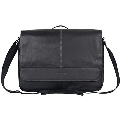 Kenneth Cole REACTION Risky Business Messenger Bag - Black - One Size