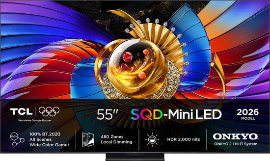 TCL MSQLED80L / LCD screen / 55 inch / 2026