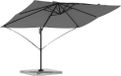 Syfax Antraciet Polyester en Aluminium Parasol 351 x 250 x 260 cm