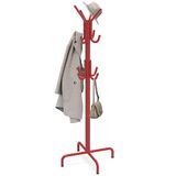 Simple Houseware Staande jas en hoed hanger organizer rek, rood