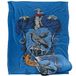 HARRY POTTER Silky Touch Super Soft Sprei Deken, 152 x 127 cm