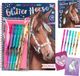 Depesche Miss Melody Créer ton cheval pailleté - livre de coloriage