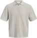 Jack & Jones Gebreide polo Seagrass Korte mouw