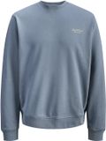 JACK & JONES PLUS SIZE JACK&JONES Heren Sweaters JJEARCHIVE GRAPHIC SWEAT CN NOOS PLS Blue Mirage