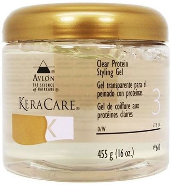 KeraCare Clear Protein Styling Gel 455 gr